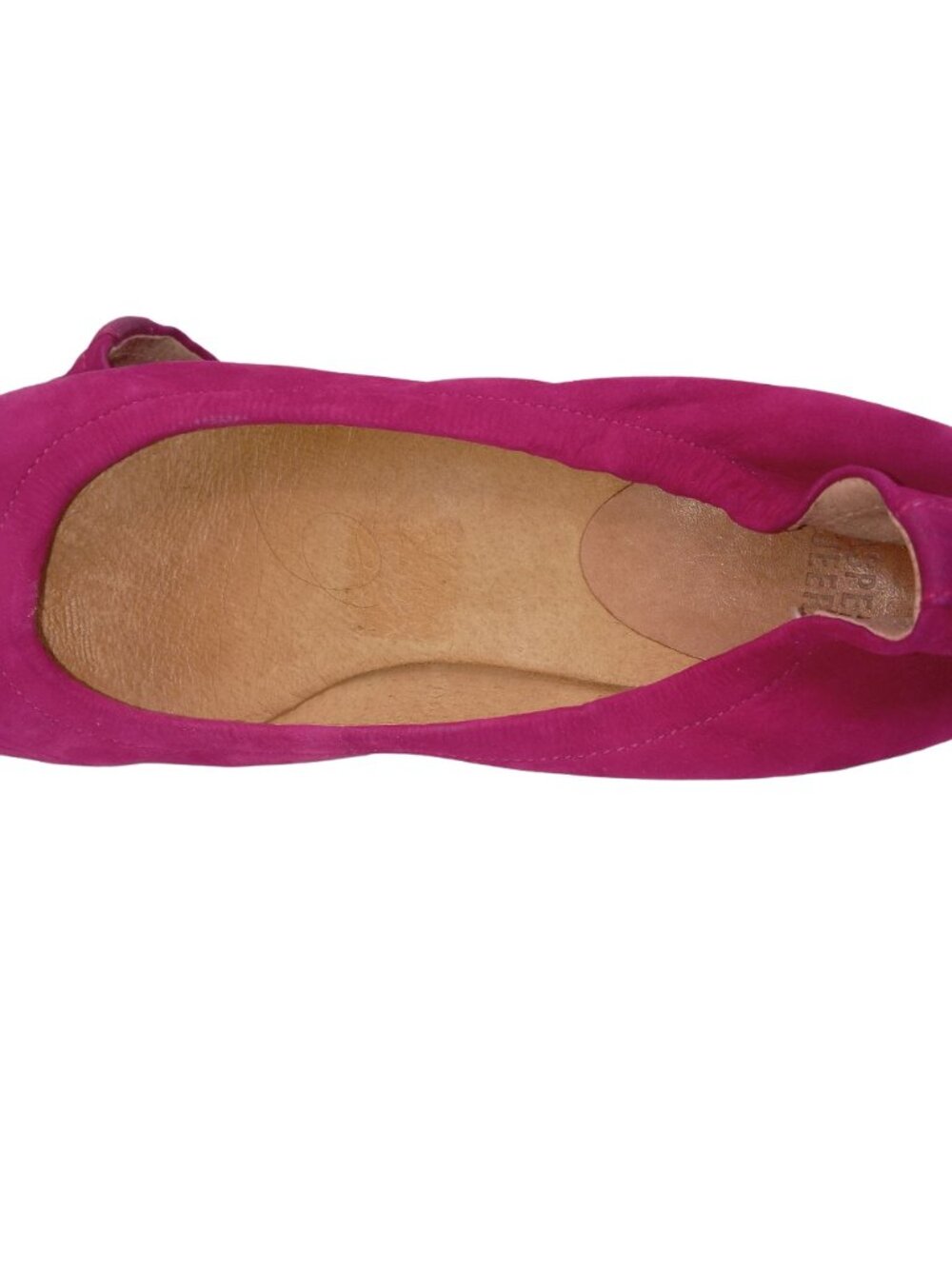 Anthropologie Jasper Jeera Womens Pink Pumps Shoes Size 6 Gilen Suede Chunky Br - Picture 6 of 13